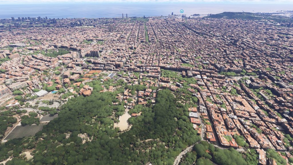 グエル公園から市内